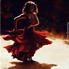 Flamenco Dancer Spirit of Flamenco painting